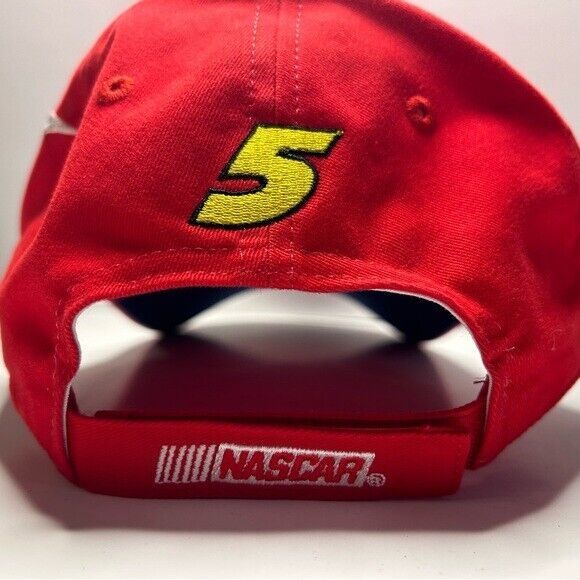 Mark Martin Hat NASCAR #5 Hendrick CARQUEST Kellogg's Adjustable Baseball Cap - Picture 5 of 7